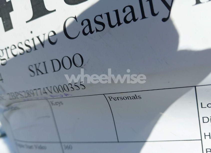 Photo 9 of 2004 Ski Doo OTHER (VIN 2BPS289774V000355)