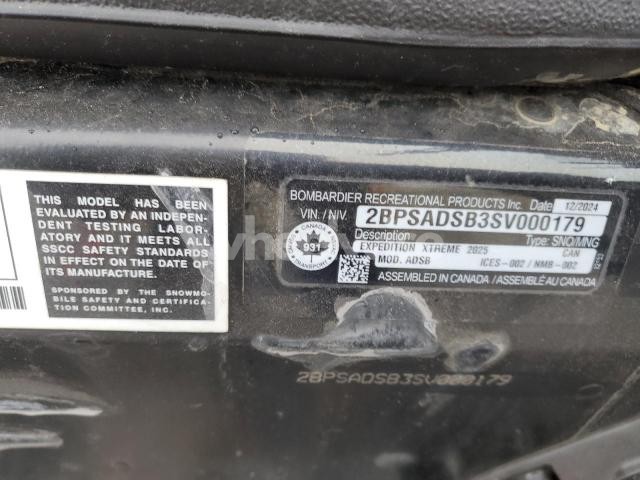 Photo 2 of 2025 SKIDOO EXPEDITION EXTREME N/A (VIN 2BPSADSB3SV000179)