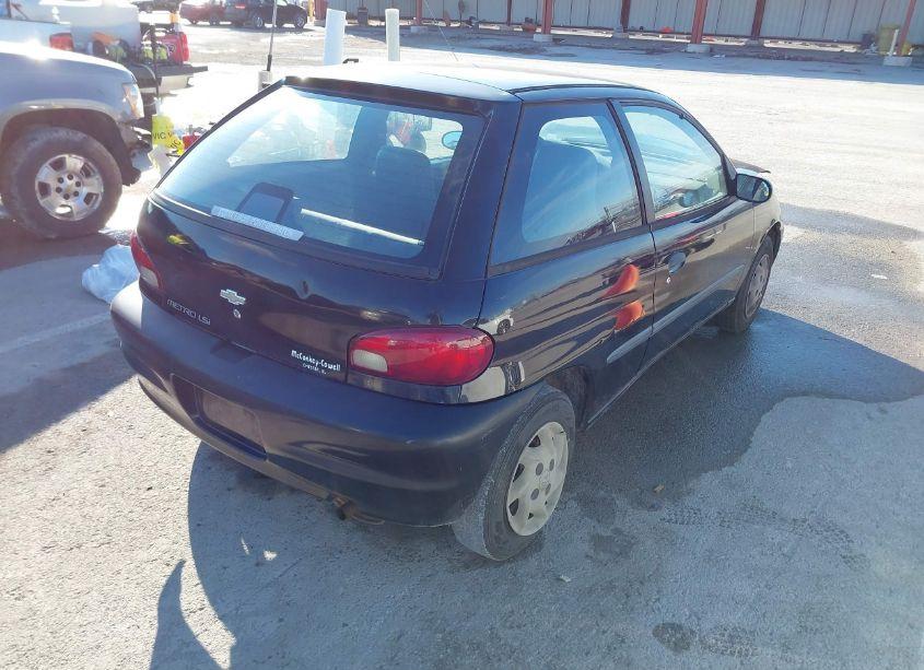 Photo 4 of 2000 Chevrolet Metro LSI (VIN 2C1MR2222Y6701639)