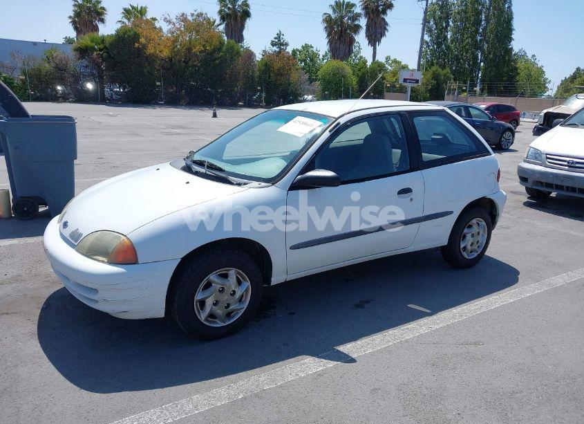 Photo 2 of 1999 Chevrolet Metro LSI (VIN 2C1MR2225X6709166)