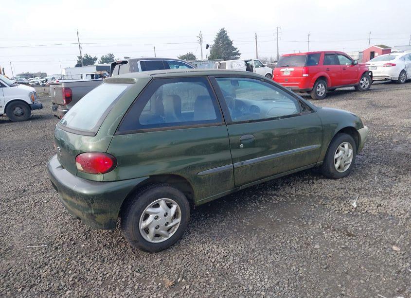 Photo 4 of 2000 Chevrolet Metro LSI (VIN 2C1MR2227Y6732482)