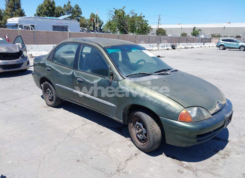 1999 Chevrolet Metro LSI (VIN 2C1MR5228X6715075) main photo