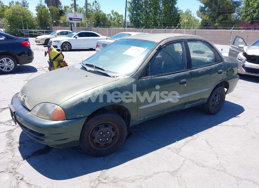 Photo 2 of 1999 Chevrolet Metro LSI (VIN 2C1MR5228X6715075)