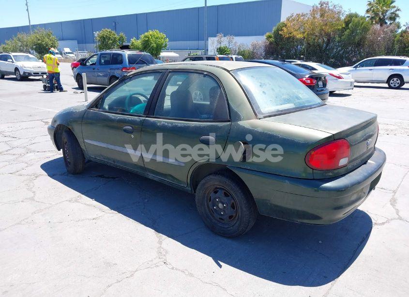 Photo 3 of 1999 Chevrolet Metro LSI (VIN 2C1MR5228X6715075)