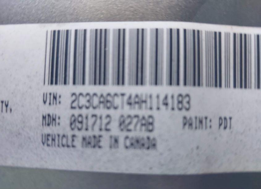 Photo 9 of 2010 Chrysler 300c HEMI (VIN 2C3CA6CT4AH114183)