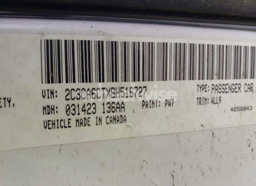 Photo 9 of 2011 Chrysler 300c N/A (VIN 2C3CA6CTXBH516727)