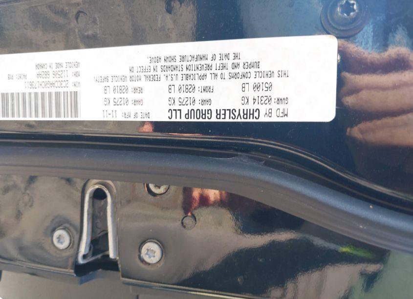 Photo 9 of 2012 Chrysler 300 (VIN 2C3CCAAG0CH173611)