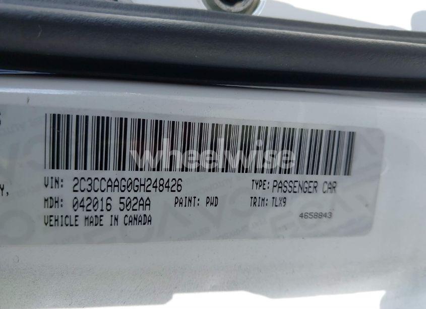 Photo 9 of 2016 Chrysler 300 ANNIVERSARY EDITION (VIN 2C3CCAAG0GH248426)