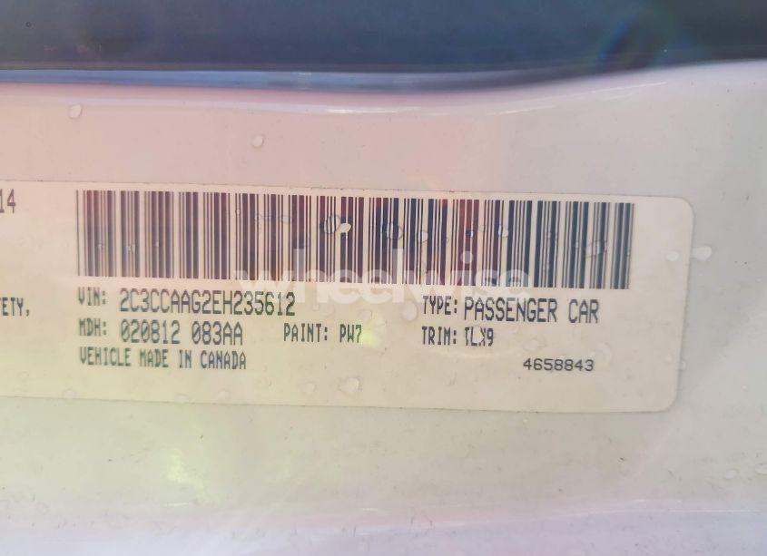 Photo 9 of 2014 Chrysler 300 (VIN 2C3CCAAG2EH235612)