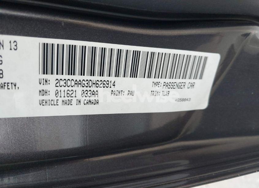 Photo 9 of 2013 Chrysler 300 MOTOWN (VIN 2C3CCAAG3DH626914)