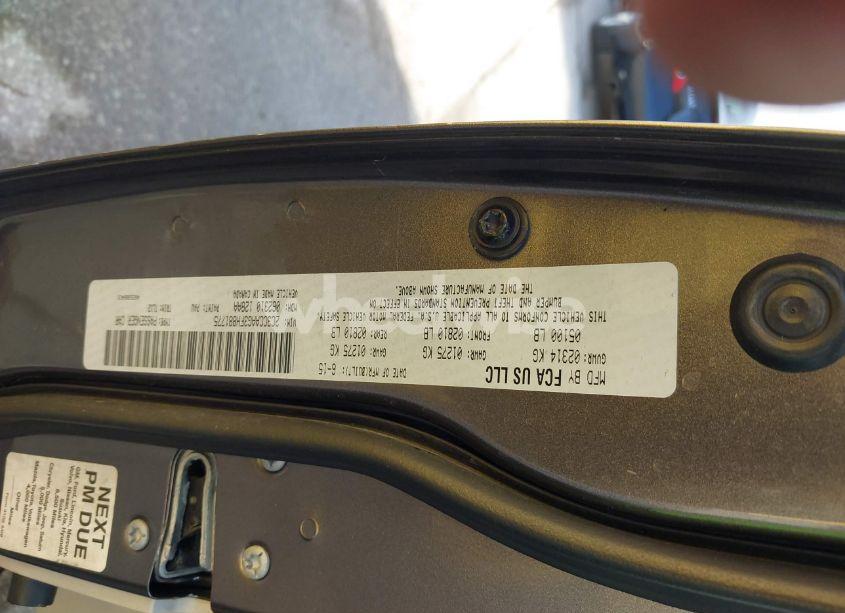 Photo 9 of 2015 Chrysler 300 LIMITED (VIN 2C3CCAAG3FH881775)