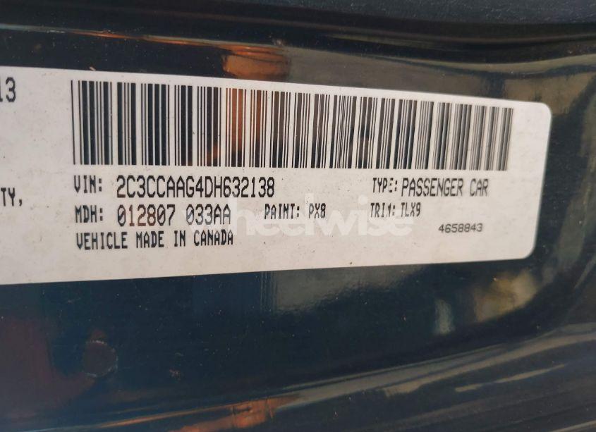 Photo 9 of 2013 Chrysler 300 MOTOWN (VIN 2C3CCAAG4DH632138)