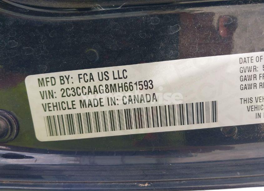 Photo 9 of 2021 Chrysler 300 TOURING L (VIN 2C3CCAAG8MH661593)