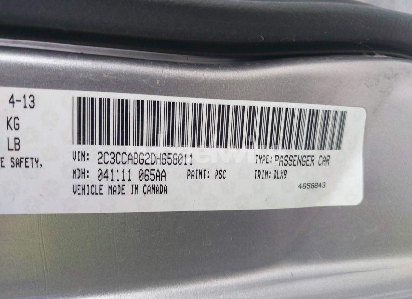 Photo 9 of 2013 Chrysler 300 300S (VIN 2C3CCABG2DH658011)