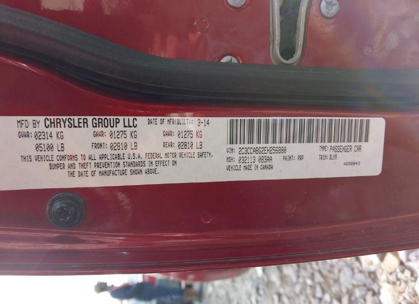 Photo 9 of 2014 Chrysler 300 300S (VIN 2C3CCABG2EH256880)