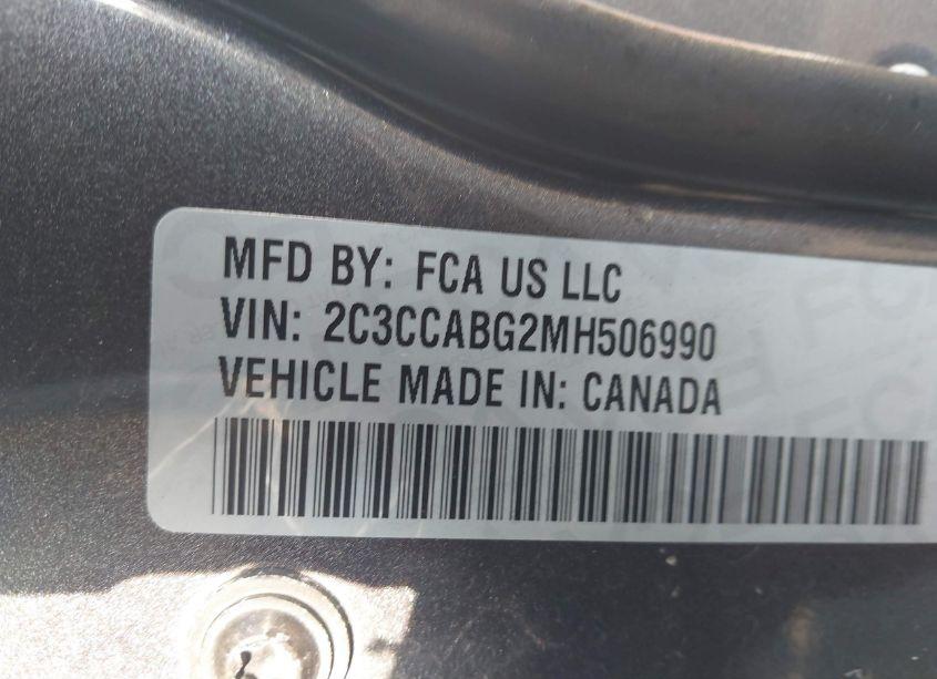 Photo 9 of 2021 Chrysler 300 (VIN 2C3CCABG2MH506990)
