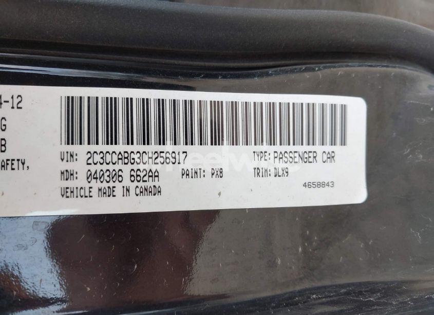 Photo 9 of 2012 Chrysler 300 S V6 (VIN 2C3CCABG3CH256917)