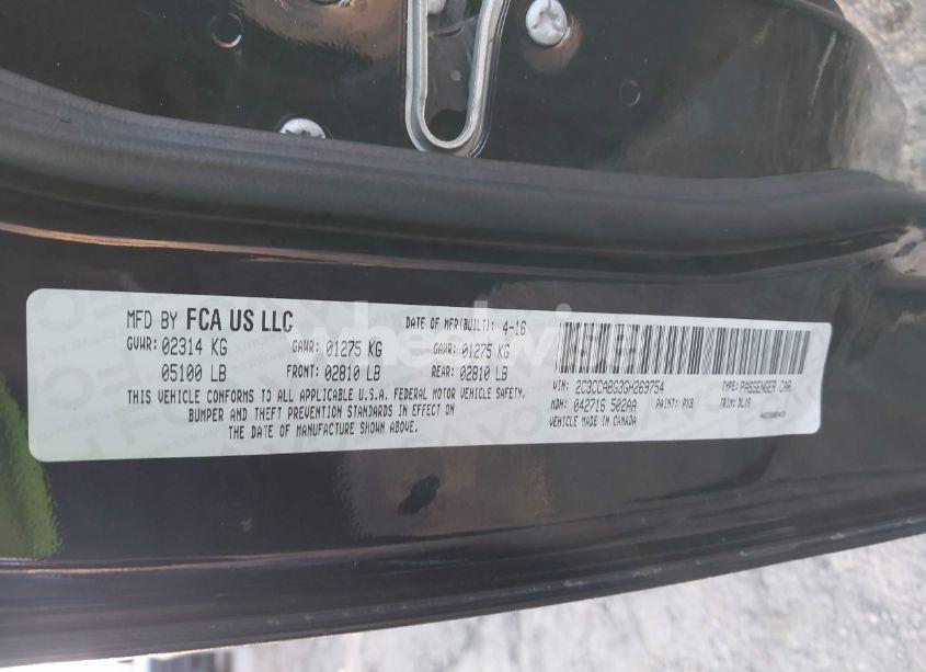 Photo 9 of 2016 Chrysler 300 300S (VIN 2C3CCABG3GH269754)