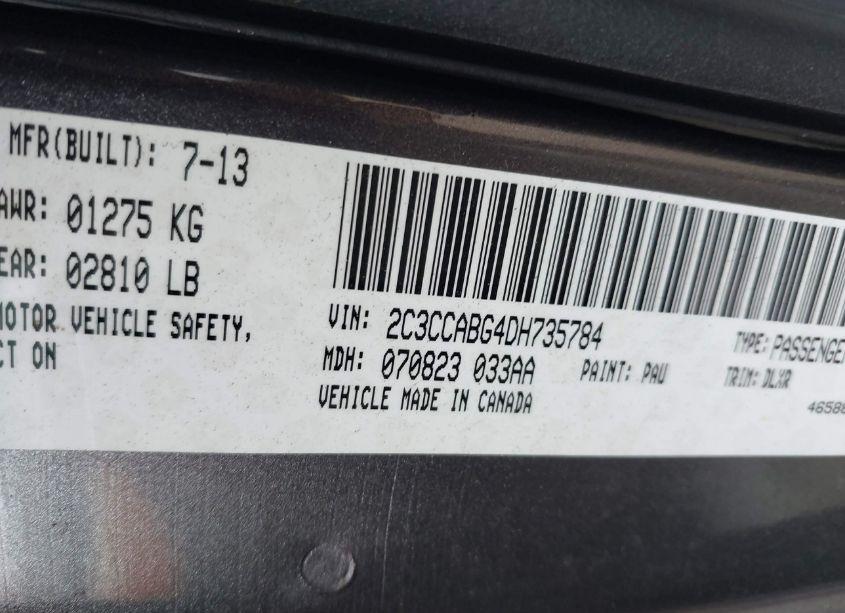 Photo 9 of 2013 Chrysler 300 300S (VIN 2C3CCABG4DH735784)