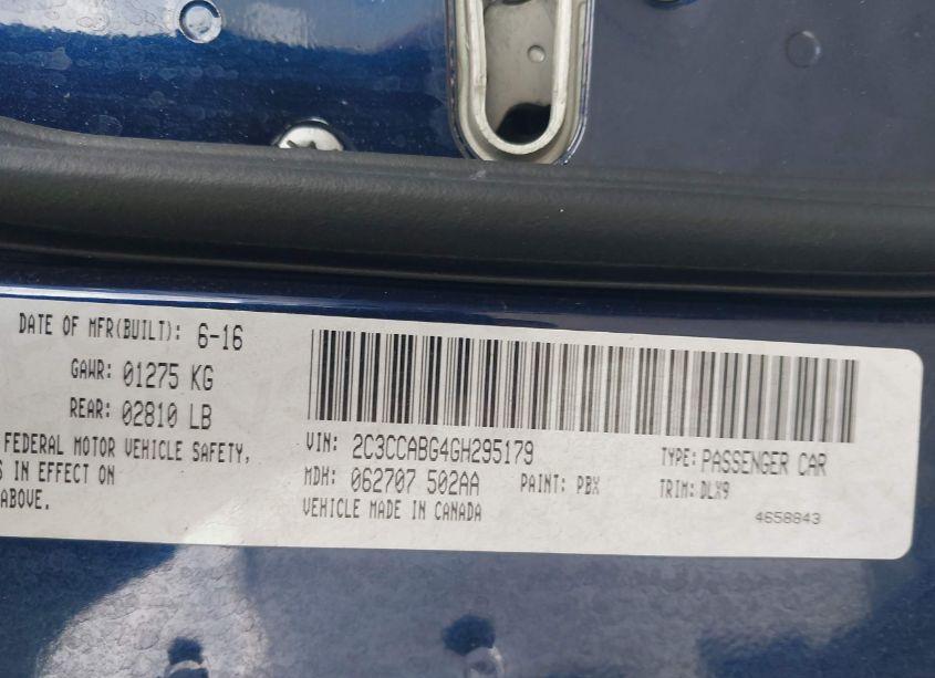 Photo 9 of 2016 Chrysler 300 300S (VIN 2C3CCABG4GH295179)