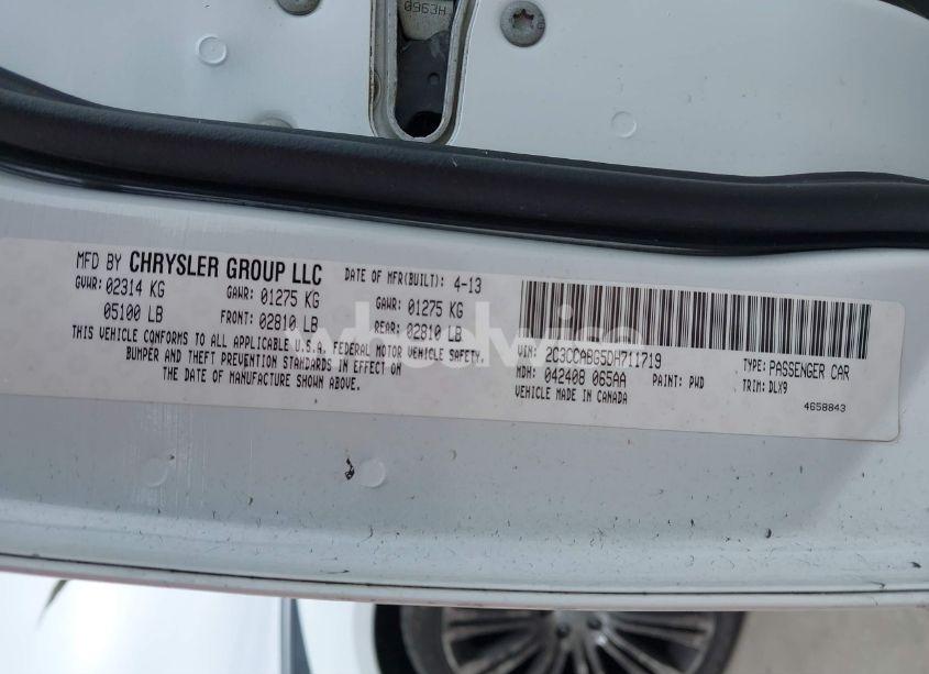 Photo 9 of 2013 Chrysler 300 300S (VIN 2C3CCABG5DH711719)