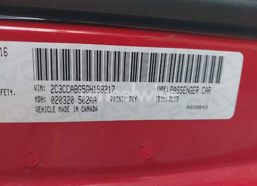 Photo 9 of 2016 Chrysler 300 300S (VIN 2C3CCABG5GH198217)