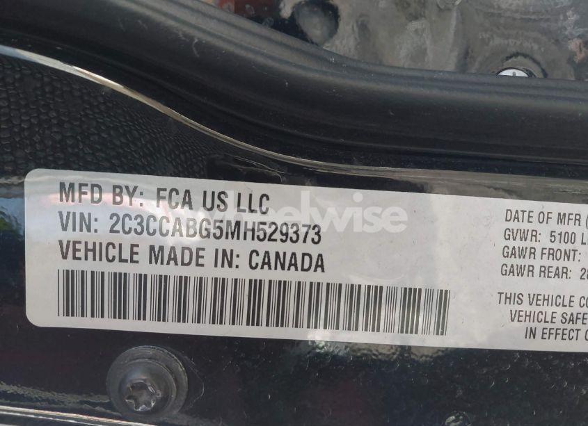 Photo 9 of 2021 Chrysler 300 300S (VIN 2C3CCABG5MH529373)