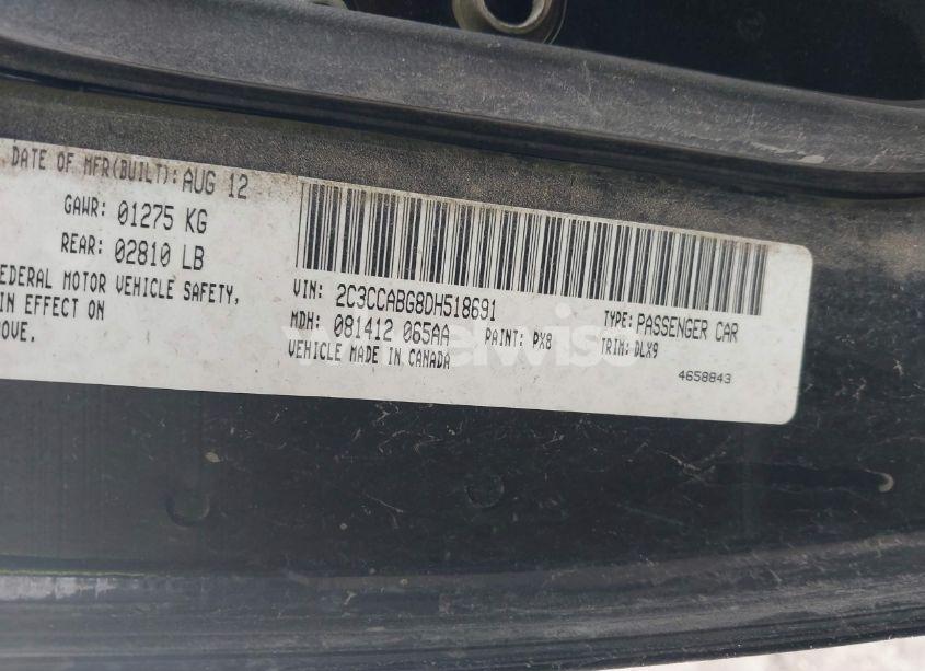 Photo 9 of 2013 Chrysler 300 300S (VIN 2C3CCABG8DH518691)