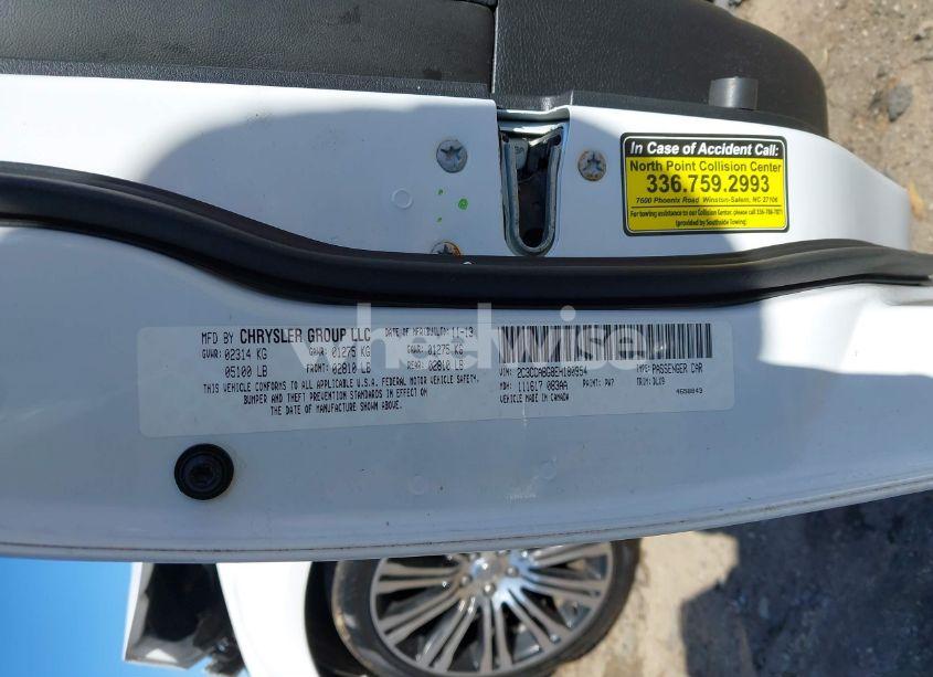 Photo 9 of 2014 Chrysler 300 300S (VIN 2C3CCABG8EH180954)