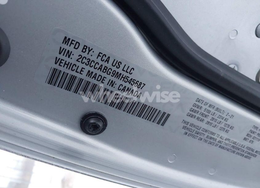 Photo 9 of 2021 Chrysler 300 300S (VIN 2C3CCABG9MH545687)