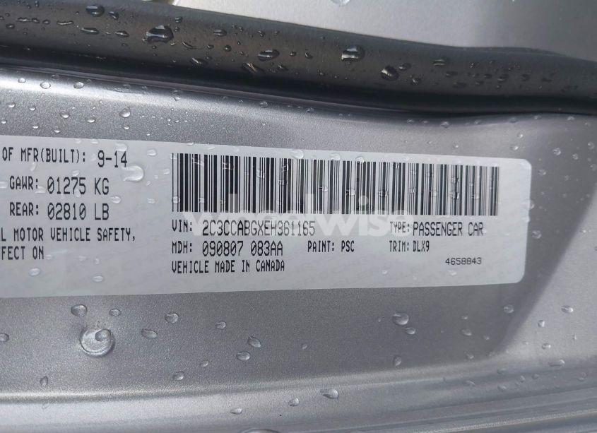 Photo 9 of 2014 Chrysler 300 S (VIN 2C3CCABGXEH361165)