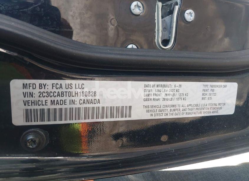 Photo 9 of 2020 Chrysler 300 300S (VIN 2C3CCABT0LH180828)