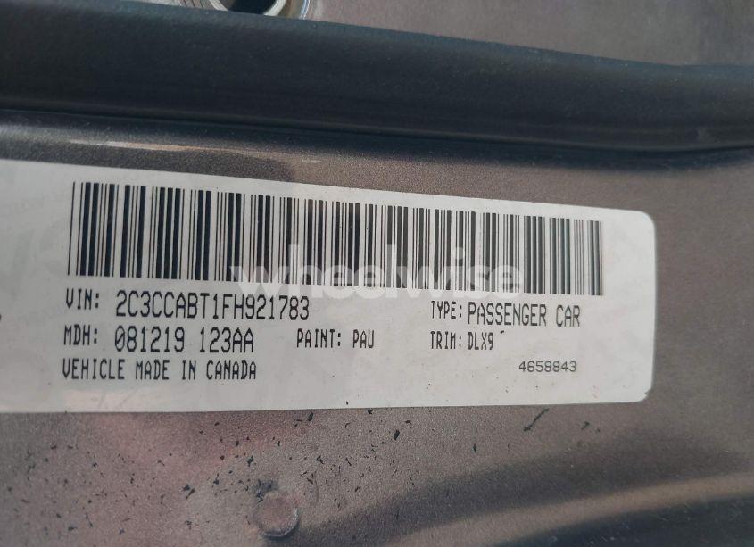 Photo 9 of 2015 Chrysler 300 (VIN 2C3CCABT1FH921783)