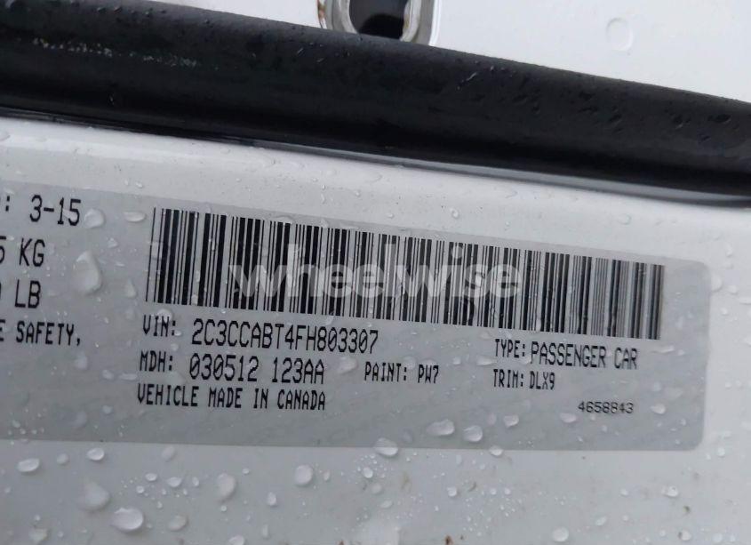 Photo 9 of 2015 Chrysler 300 300S (VIN 2C3CCABT4FH803307)