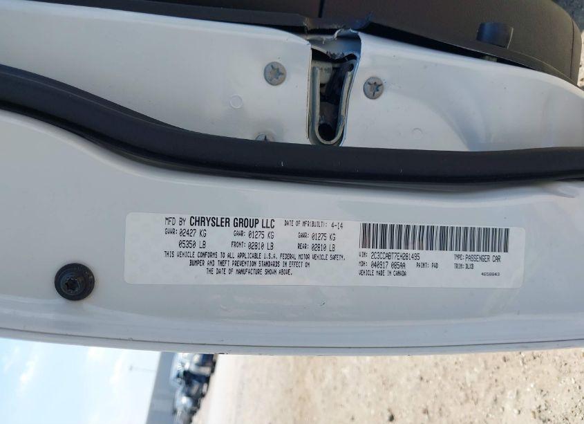 Photo 9 of 2014 Chrysler 300 300S (VIN 2C3CCABT7EH281495)