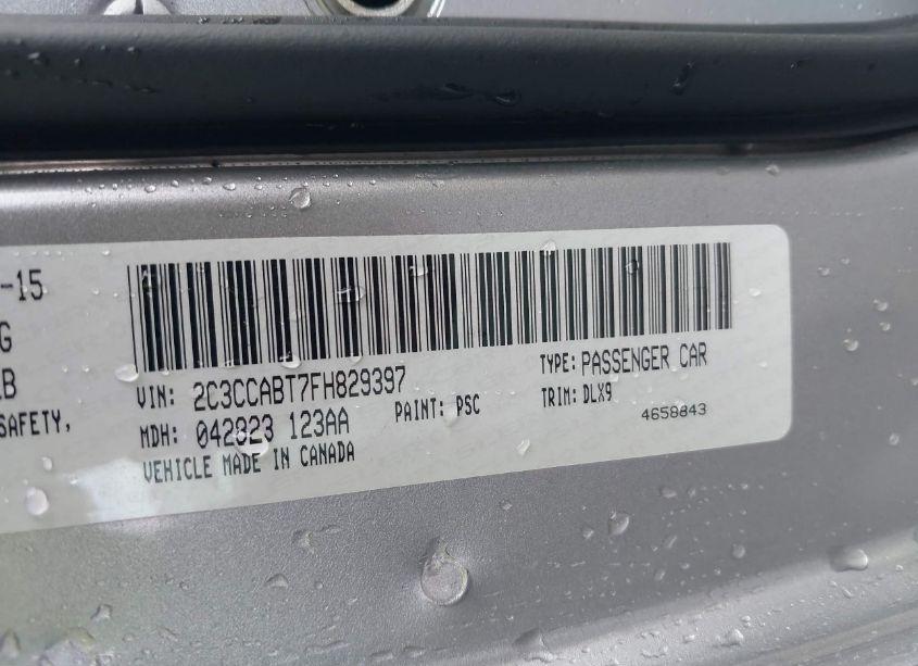 Photo 9 of 2015 Chrysler 300 300S (VIN 2C3CCABT7FH829397)