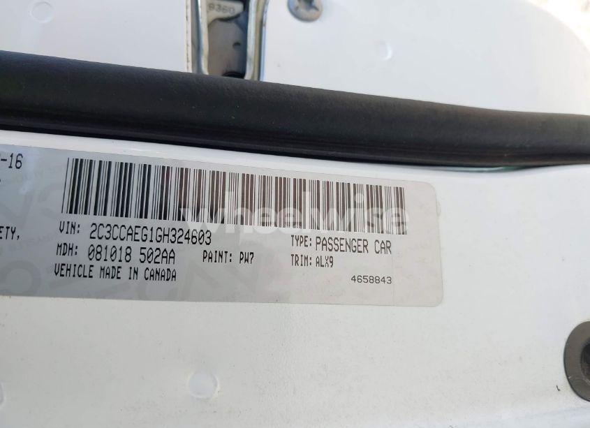 Photo 9 of 2016 Chrysler 300c N/A (VIN 2C3CCAEG1GH324603)