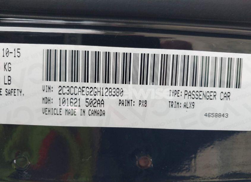 Photo 9 of 2016 Chrysler 300c (VIN 2C3CCAEG2GH128380)