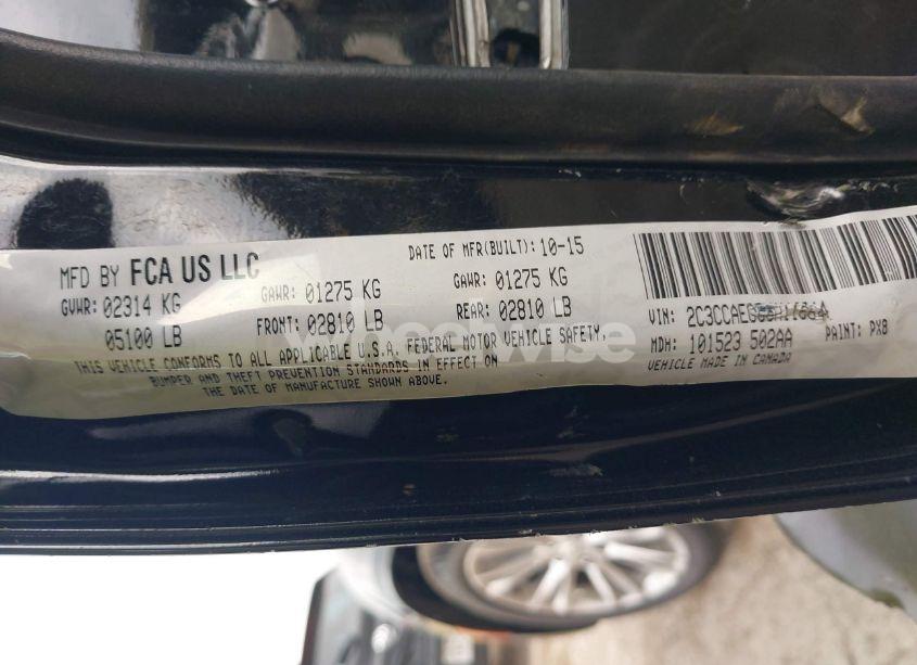 Photo 9 of 2016 Chrysler 300c N/A (VIN 2C3CCAEG5GH116644)