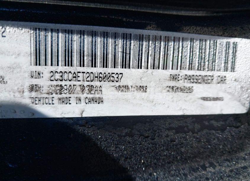 Photo 9 of 2013 Chrysler 300c (VIN 2C3CCAET2DH600537)