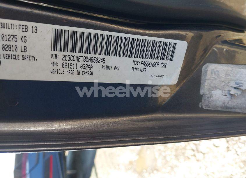 Photo 9 of 2013 Chrysler 300c (VIN 2C3CCAET8DH650245)