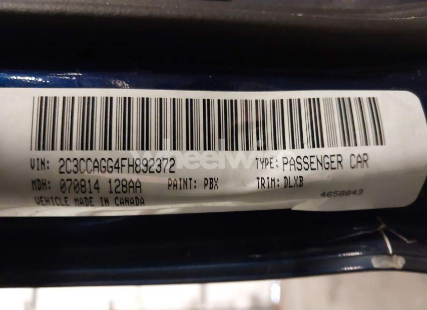 Photo 9 of 2015 Chrysler 300 300S (VIN 2C3CCAGG4FH892372)