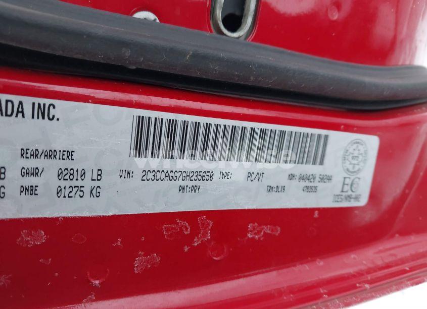 Photo 9 of 2016 Chrysler 300 S (VIN 2C3CCAGG7GH235650)