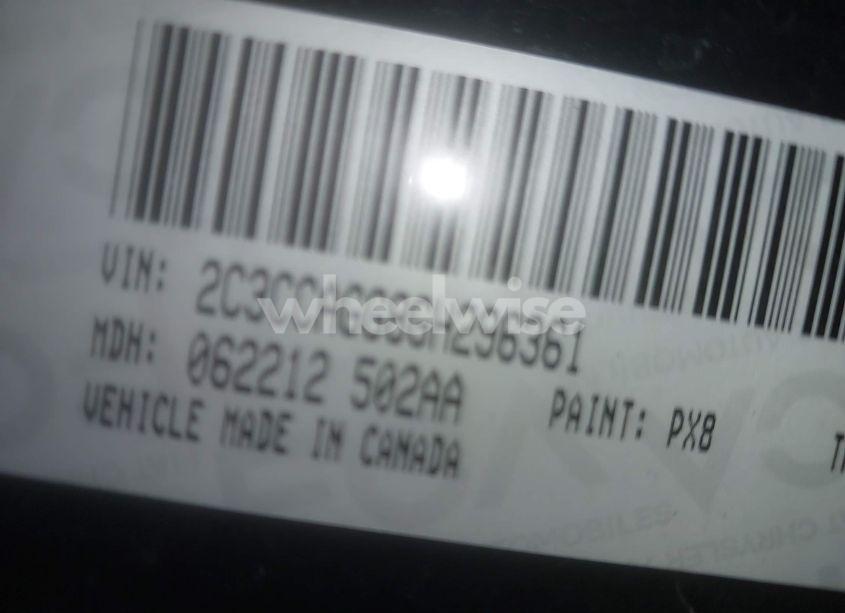 Photo 9 of 2016 Chrysler 300 (VIN 2C3CCAGG8GH296361)