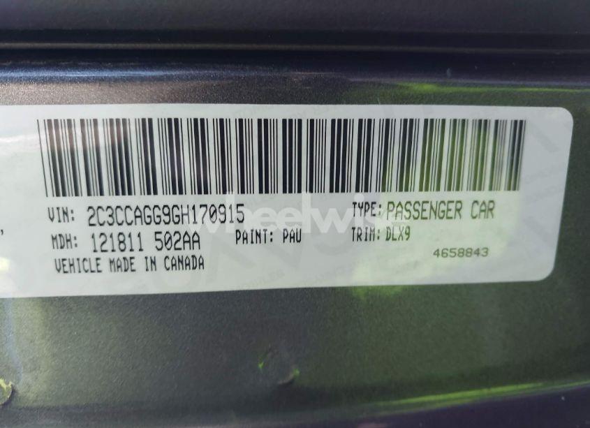 Photo 9 of 2016 Chrysler 300 300S (VIN 2C3CCAGG9GH170915)