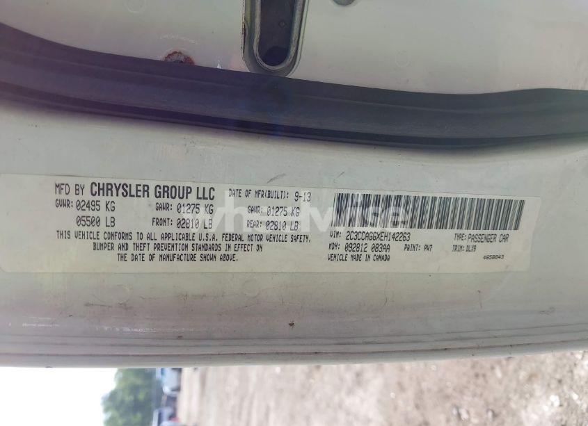 Photo 9 of 2014 Chrysler 300 300S (VIN 2C3CCAGGXEH142263)