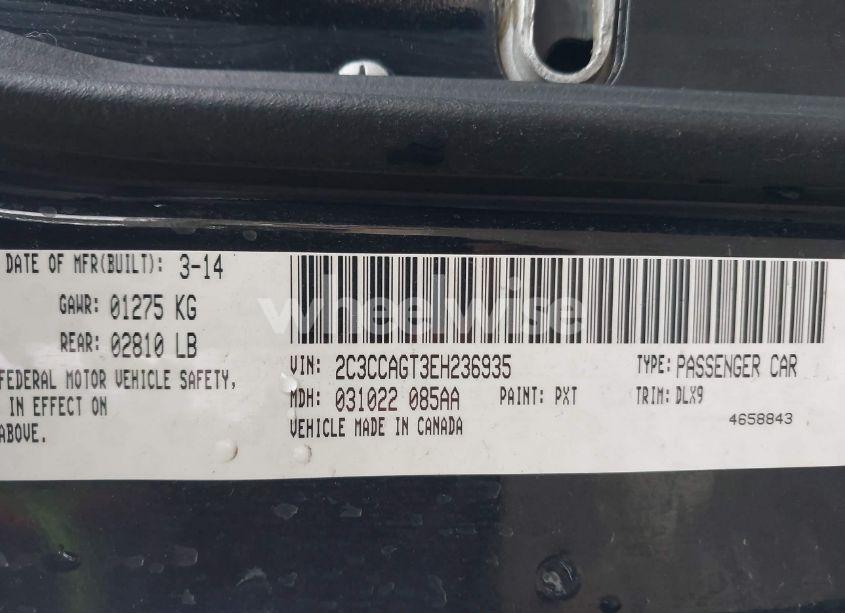 Photo 9 of 2014 Chrysler 300 300S (VIN 2C3CCAGT3EH236935)