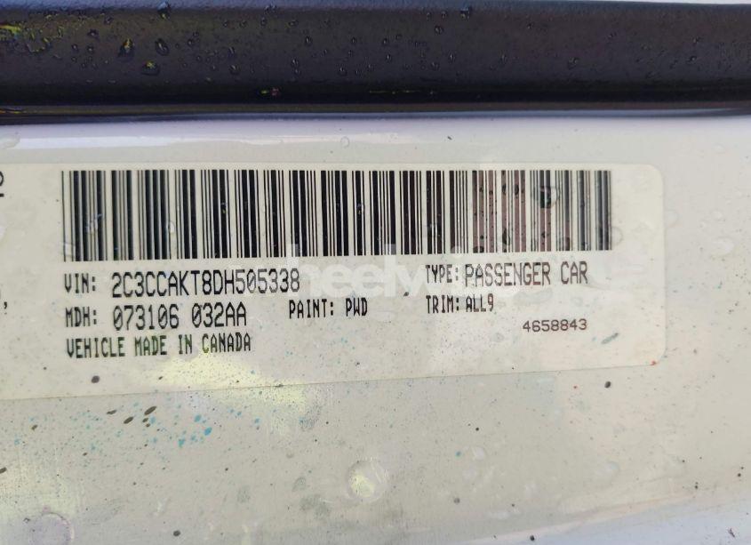 Photo 9 of 2013 Chrysler 300c AWD (VIN 2C3CCAKT8DH505338)