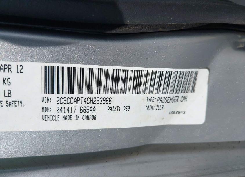 Photo 9 of 2012 Chrysler 300c LUXURY SERIES (VIN 2C3CCAPT4CH253966)