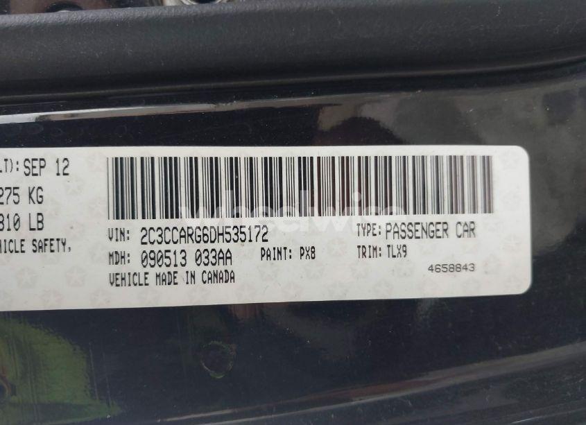 Photo 9 of 2013 Chrysler 300 MOTOWN (VIN 2C3CCARG6DH535172)